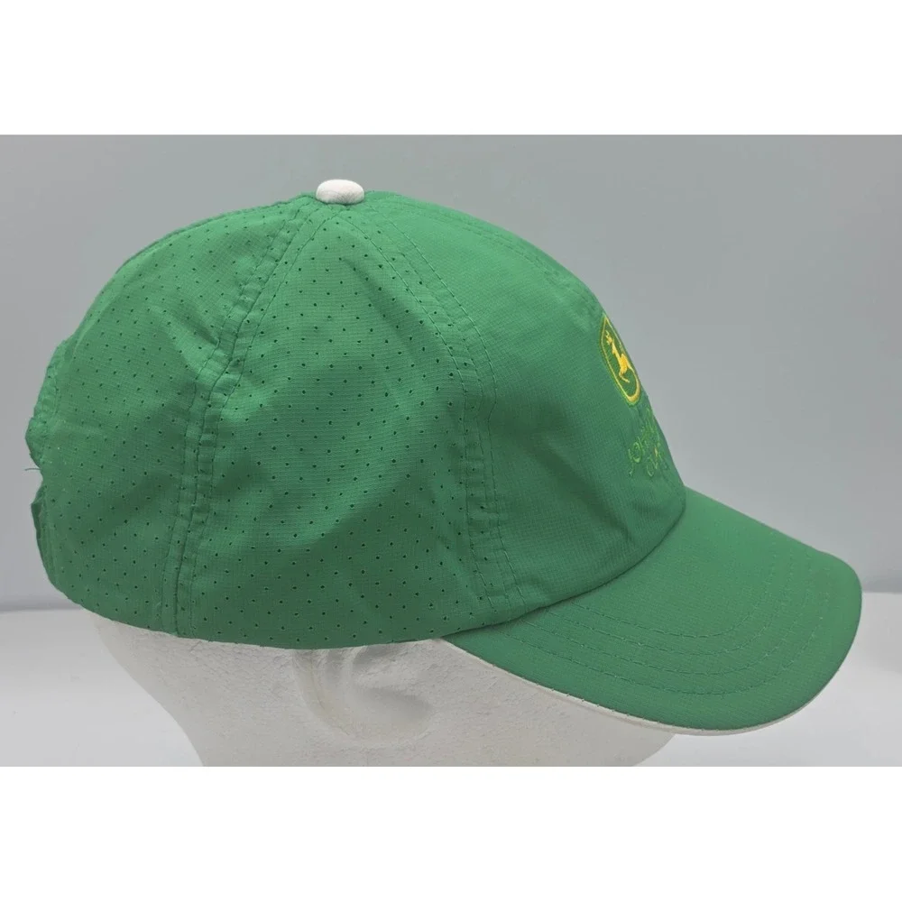 Imperial‎ John Deere Classic Strapback Hat Green Perforated PGA Golf Cap